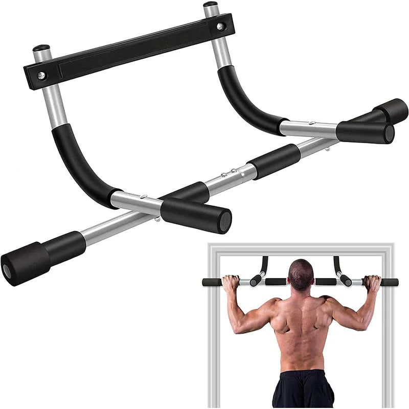 Get Fit at Home with Our Adjustable Chin Up Bar! Perfect for Your Door Frame Workouts! 💪🏋️♂️ #HomeGym #FitnessGoals