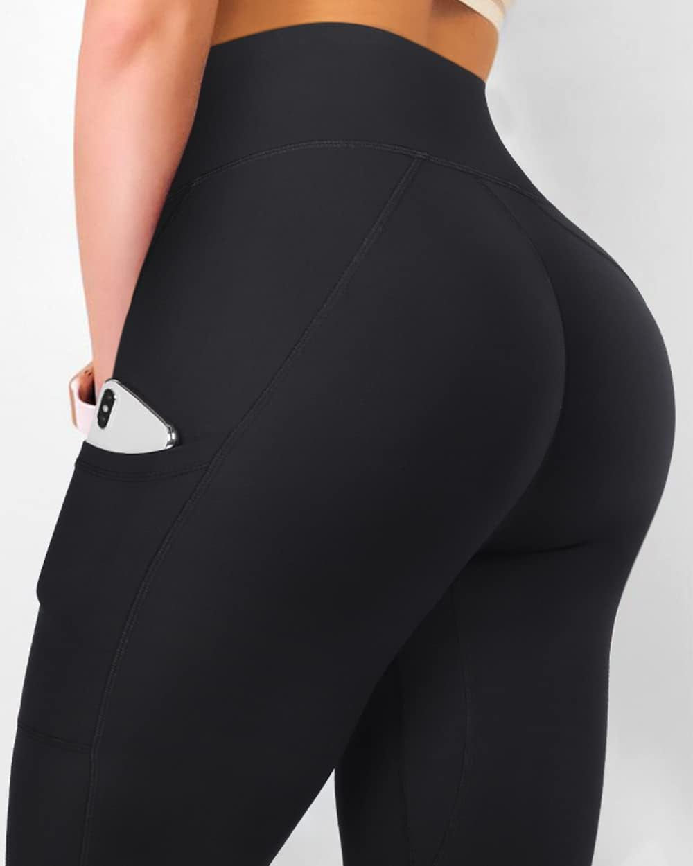 Sculpt Your Curves with Our High-Waisted Butt Lifting Leggings! Perfect for Yoga & Workouts! 🖤 #FitnessFashion #LeggingsLove