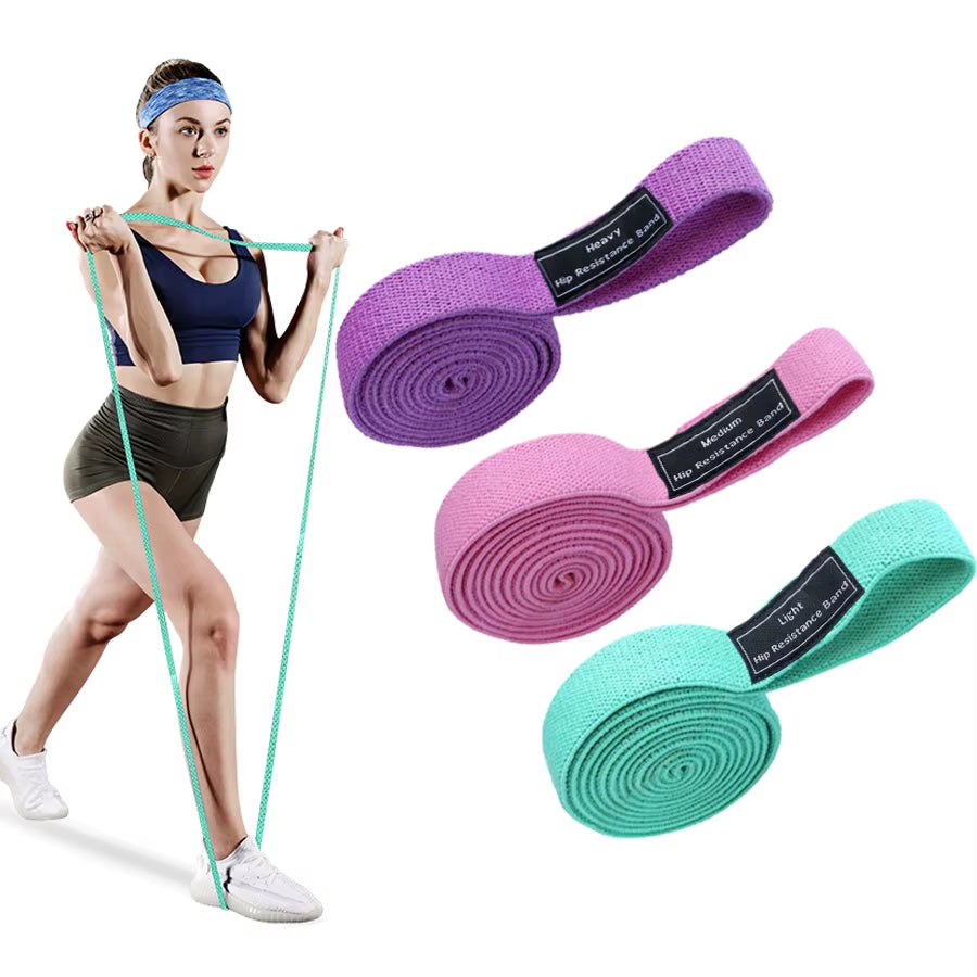 Get Fit with Our Non-Slip Hip Fabric Resistance Bands for Ultimate Booty Workouts! 🍑💪 #FitnessGoals #GluteTraining