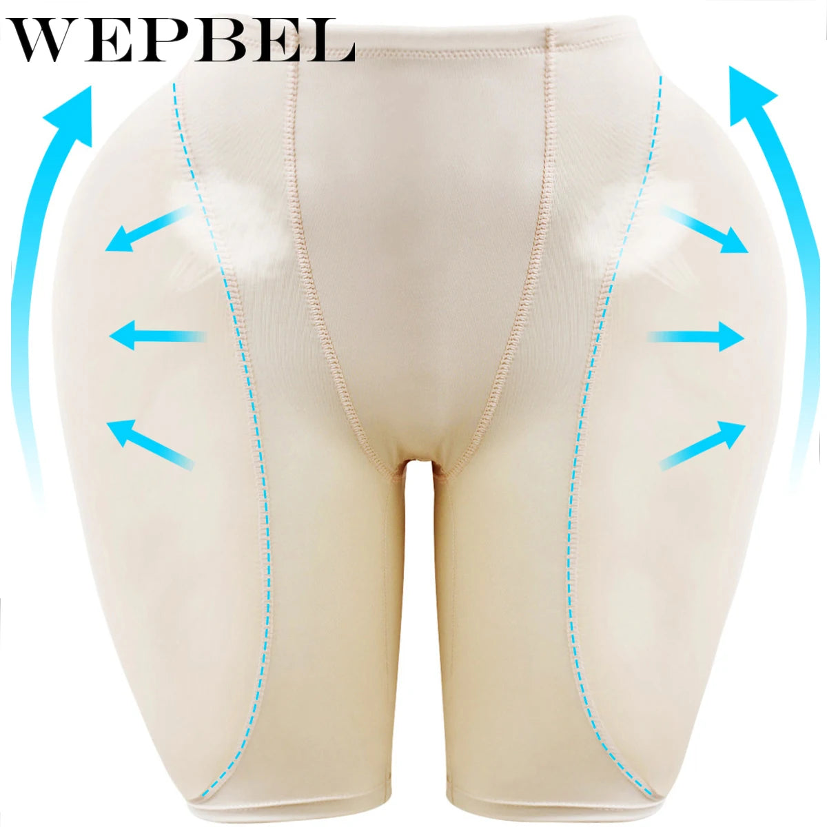 WEPBEL Butt Lifter Sexy Push up Intimate Body Shaper Hip up Panty Padded Panties Underwear Women Seamless Lace Buttock