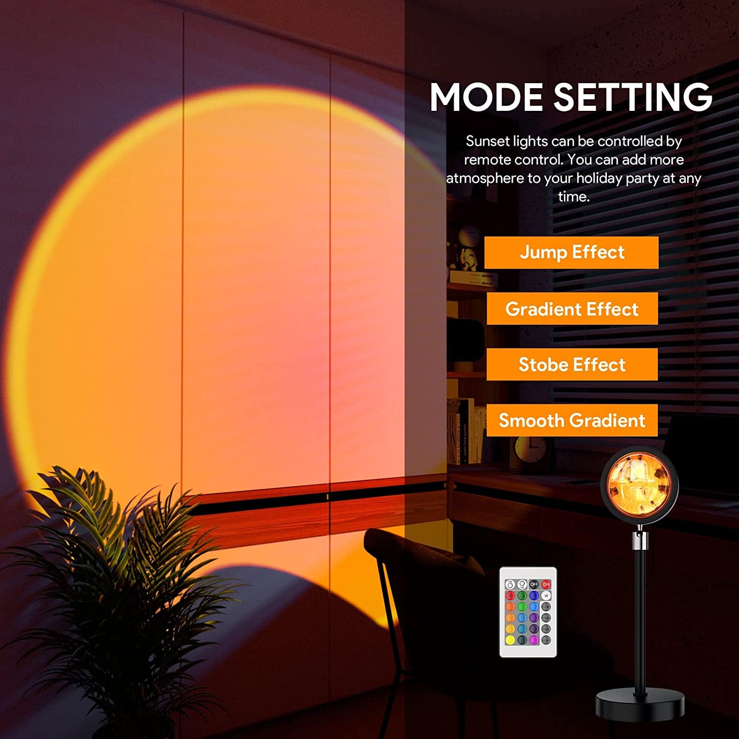 Sunset Mood Lamp Color Lighting